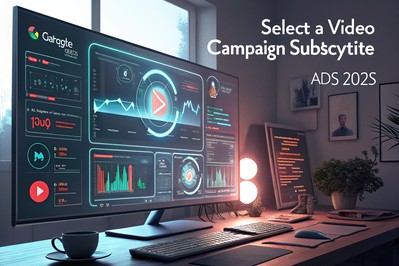 Google Ads 2025 sučelje za odabir podtipa video kampanje