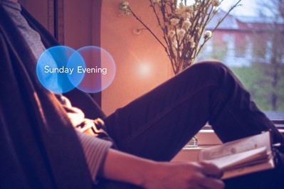 person reflecting on career on Sunday evening