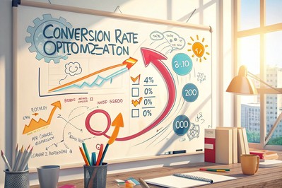 CRO loop on a whiteboard